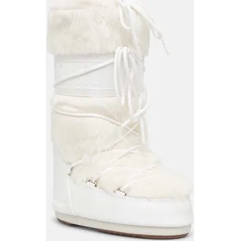 Dámská zimní obuv Sněhule Moon Boot MB ICON FAUX FUR bílá barva, 80D1408900 A002, 42/44, 00X