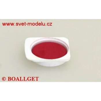 Vodová barva Vodová barva 30mm s miskou karmín 222201