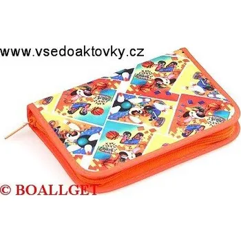 Penál PENÁL Košíková, 1.zipový , textil 362410