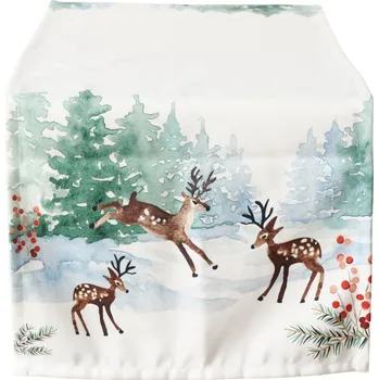 Boltze Home Běhoun s motivem sobů ROXY, 140 cm