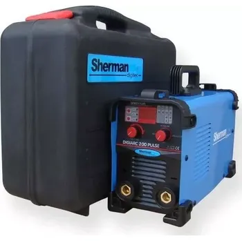 Svářečka SHERMAN DIGIARC 200 Pulse Svářecí invertor MMA, TIG Lift (MDTOOLS)