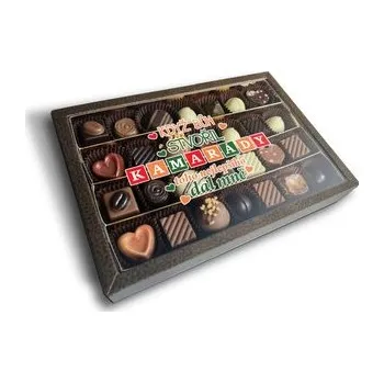 Bonboniéra Pralinky Když Bůh stvořil kamarády: 28 ks pralinek