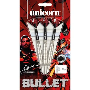 Tkaničky do bot Šipky Unicorn Bullet z nerezové oceli - Jelle Klaasen 20g:27530|22g:27531|24g:27532 22 g