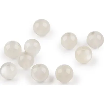 Korálek Měsíční kámen syntetický, minerální korálky Ø6 mm