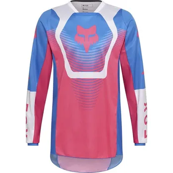 cyklistický dres Dres - FOX 180 Collect Jersey 2025 - Blue/Pink XL