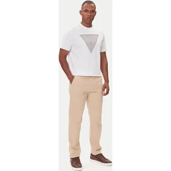 Pánské tričko Guess T-Shirt M5BI04 I3Z14 Bílá Regular Fit L