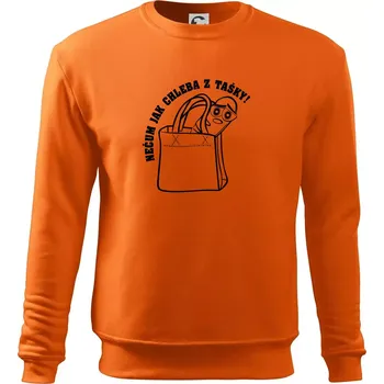 Pánská mikina Nečum jak chleba z tašky! - Mikina Essential pánská - M ( Oranžová )