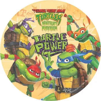 Jedlá dekorace na dort Dortisimo Dekora jedlý papír Želvy Ninja