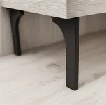 Gamet Nábytková nožka CRUDO / Černá matná 120 mm