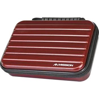Příslušenství pro šipky Mission Pouzdro na šipky ABS-4 - Metallic Red