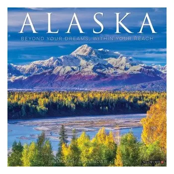 Kalendář Alaska 2026 12 X 12 Wall Calendar (Willow Creek Press)(Kalendář)