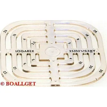 KOH-I-NOOR Šablona radiusová s výběhy 210054