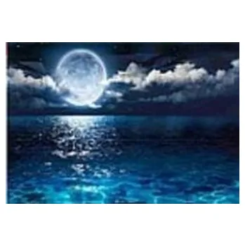 Set školních potřeb Mozaika diamentowa księżyc 30x40cm