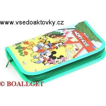 Penál PENÁL MICKEY MOUSE III 1 .zipový, omyvatelný T-47/1 D 363713