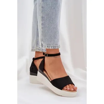 Dámské sandále Bota na klínech model 210148 Step in style 40