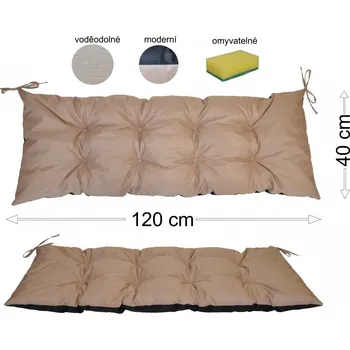 Podsedák Podsedák 120x40 béžový voděodolný