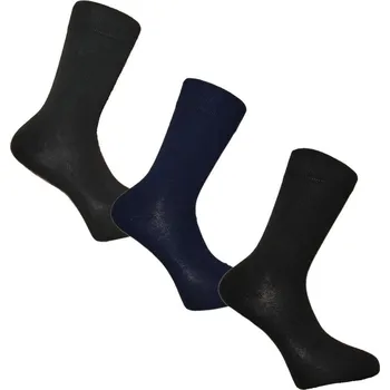 Pánské ponožky FX-SUITE antibakteriální ponožky s ionty stříbra Fuxy 43-46 tm. šedá