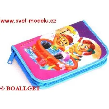 Penál PENÁL DĚTI V BAZÉNU,1.zipový , omyvatelný 360602