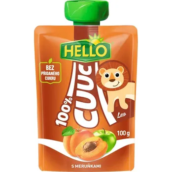 Hello Cuuc 100% ovocná přesnídávka s meruňkami kapsička