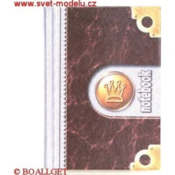 Záznamní kniha 16 104 - A6 linkovaná, tvrdé desky, 100 listů 316104