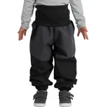 Batolecí softshellové kalhoty s beránkem Light, Černá Žíhaná, Šedá Žíhaná Velikost: 98/104