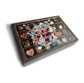 Bonboniéra Pralinky Brzy se uzdrav 2: 28 ks pralinek