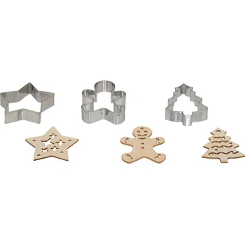Příbor 5five Simply Smart Vánoční formičky na perníčky, 3 ks