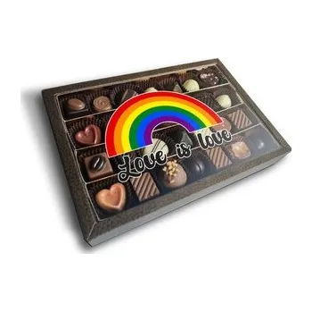 Bonboniéra Pralinky Love is love 2: 28 ks pralinek