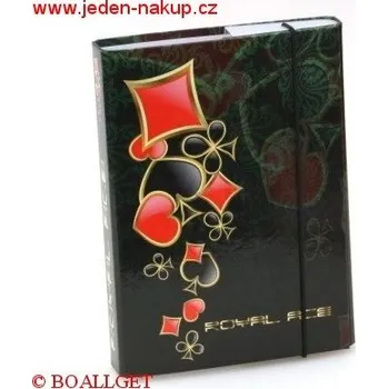 desky na sešit ŠKOLNÍ DESKY BOX A5 s gumičkou Royal Ace 443576