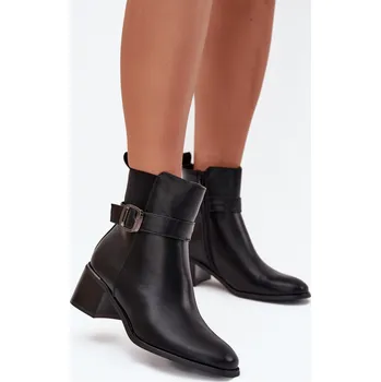 Dámská zimní obuv Boty na podpatku model 216655 Step in style 38