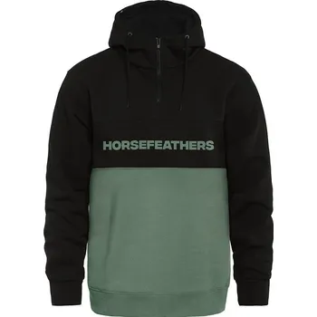 Pánská mikina Mikina Fulton - black/iceberg green velikost S