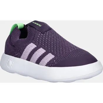 Chlapecká obuv Dětské tenisky adidas BUBBLECOMFY fialová barva, JR5990 45X, EUR 21