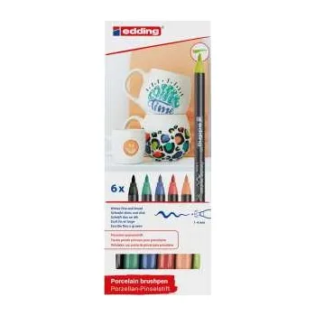 Popisovač na porcelán Edding 4200 - sada 6 svěžích barev