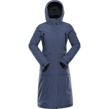 Dámský kabát kabát dámský ALPINE PRO WUSSA s PTX membránou šedý