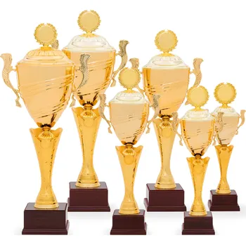 Pohár EXKLUZIV, výška 43 cm, zlatý