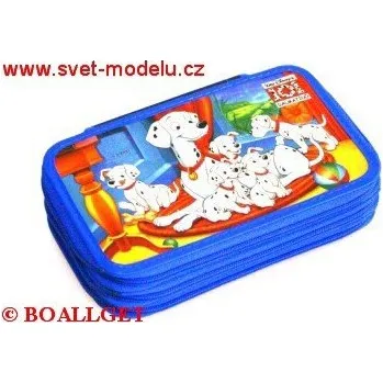 Penál PENÁL DALMATINI, 3.zipový, umyvatelný 361907