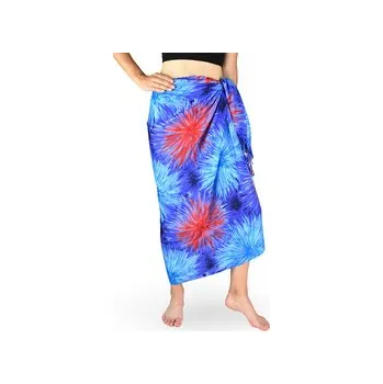 Šátek Sarong - Pareo REN, ohňostroj, modrý