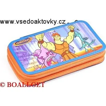 Penál PENÁL HERKULES , 2.zipový, omyvatelný T10/3 D 361104