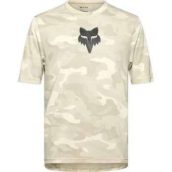 cyklistický dres Dres - FOX Ranger Tru Dri Ss Jersey 2025 - Cream L