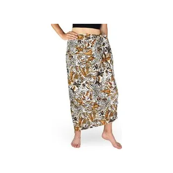 Šátek Sarong - Pareo REN, šelmy, hnědá