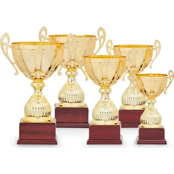 Pohár EXKLUZIV, výška 28 cm, zlatý