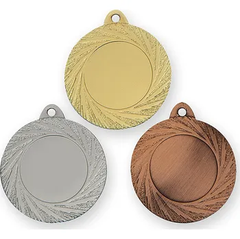 Medaile na emblém, 40 mm, zlatá