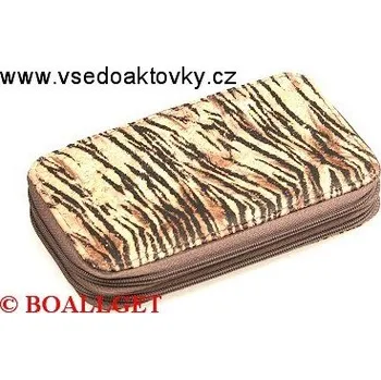 Penál PENÁL žíhaný korek, 2.zipový T-10/3 I 363803