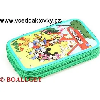 Penál PENÁL MICKEY MOUSE II , 2.zipový, omyvatelný T10/3 D 361109