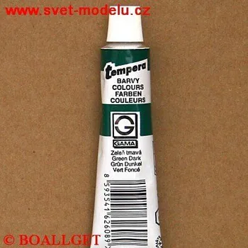 Speciální výtvarná barva Temperová barva 16 ml zeleň tmavá tuba KOH-I-NOOR 220020