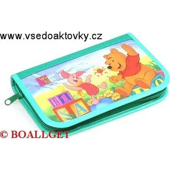 Penál PENÁL MEDVÍDEK PÚ 3, 1.zipový, 2 klopy, textil T-48 D 363916