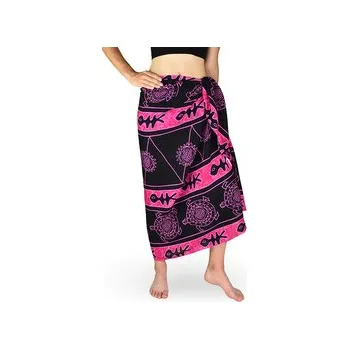 Šátek Sarong - Pareo REN, Aztec, růžový