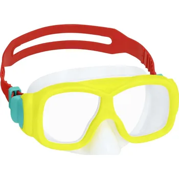 Potápěčská maska Žlutočervená plavecká maska Bestway 22039