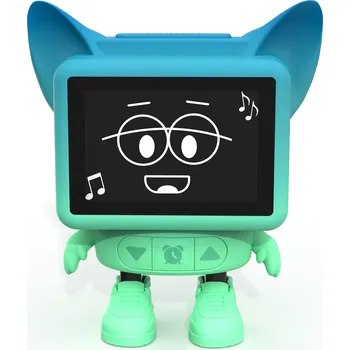 Dětské svítidlo Tančící budík Dancing Clock Mob modrý