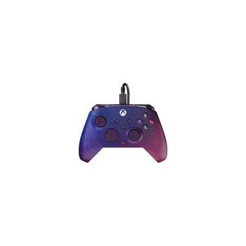 Gamepad Turtle Beach Rematch Advanced, herní ovladač pro Xbox Series X/S, Xbox One, PC, NonGlow, Purple Fade